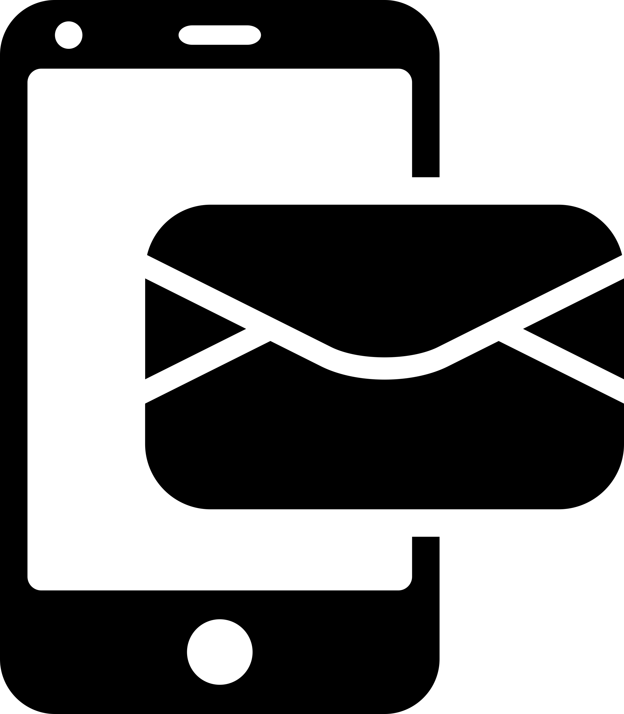 Email Message By Mobile Phone Stencil Svg Design File Free Vectors